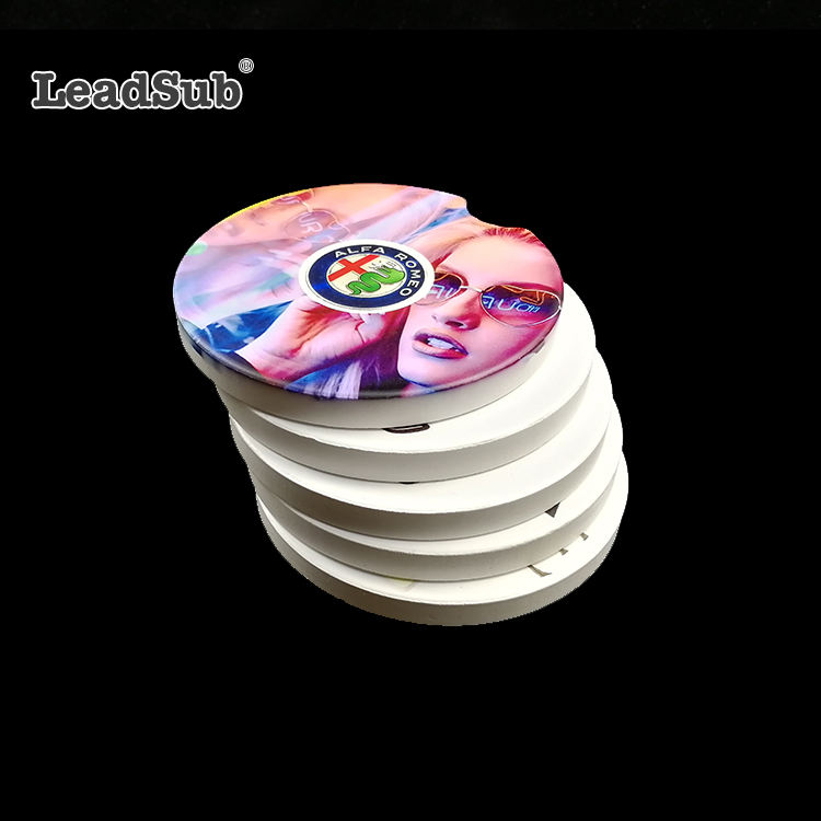 Wholesale Custom Ceramic Car Cup Holder Coasters - LEADSUB BSCOC-007 Model | Alibaba.com